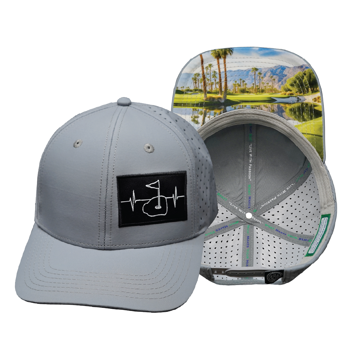 Golf - 6 Panel - Gray Blue (Unisex)