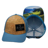 Golf - 6 Panel - Cork - Slate Blue (Unisex)