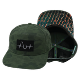 Fishing - 7 Panel - Soft Teal Camo (Unisex)