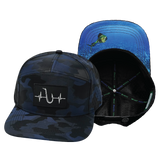 Fishing - 7 Panel - Navy Camo (Unisex)