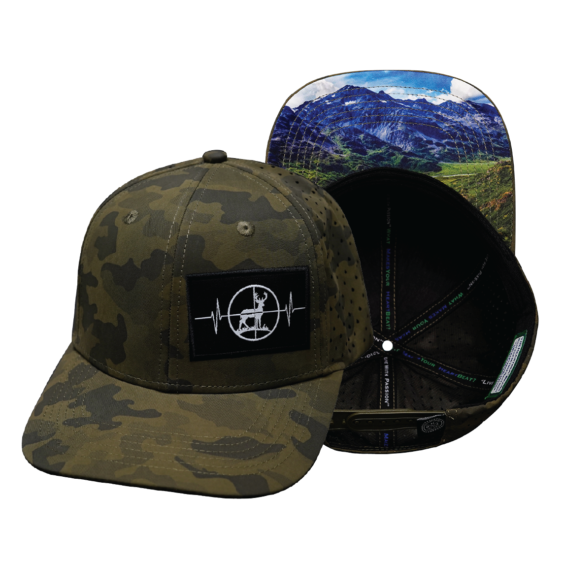 Hunting - 6 Panel - Soft Earth Camo (Unisex)