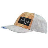 Florida - 6 Panel - Cork - Heather Gray - Fabric Back (Unisex)