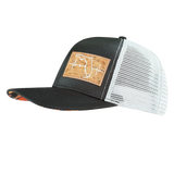 Florida - 6 Panel - Black / Gray - Trucker Mesh (Unisex)