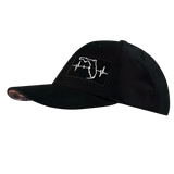 Florida - 6 Panel - AirMesh - Athletic Fit - Black - Fabric Back (Unisex)