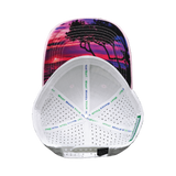 **YOUTH** Florida - 6 Panel - Shallow Fit - Pony Tail - Pink / White - Laser Mesh (Unisex)