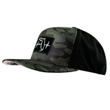 Florida - 7 Panel - Green Camo / Black - Jersey Mesh (Unisex)