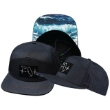 Florida - 7 Panel - Ocean Blue - Laser Mesh (Unisex)
