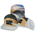 **YOUTH** Florida  - 7 Panel - Cork - Gray / Charcoal - Jersey Mesh (Unisex)