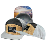Florida - 7 Panel - Cork - Gray / Charcoal - Jersey Mesh (Unisex)