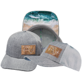 Florida - 6 Panel - Heather Gray / Gray - Jersey Mesh (Unisex)