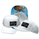 Florida - 6 Panel - White - Laser Mesh (Unisex)
