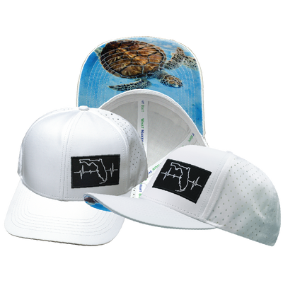 Florida - 6 Panel - White - Laser Mesh (Unisex)