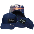 Florida - 6 Panel - Dark Blue - Laser Mesh (Unisex)