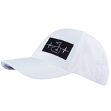 Golf - 6 Panel - Shallow Fit - Pony Tail - White - Laser Mesh (Unisex)