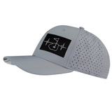 Golf - 6 Panel - Gray Blue - Laser Mesh (Unisex)