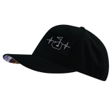 Golf - 6 Panel - Black - Laser Mesh (Unisex)