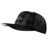 Golf - 7 Panel - Black Camo - Laser Mesh (Unisex)