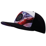THB - 7 Panel - Geo Flag - Black / White - Laser Mesh (Unisex)