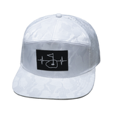 Golf - 7 Panel - White Camo - Laser Mesh (Unisex)