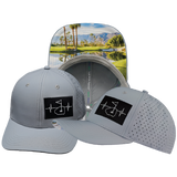 Golf - 6 Panel - Gray Blue - Laser Mesh (Unisex)