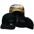 Golf - 6 Panel - Black - Laser Mesh (Unisex)