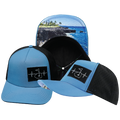 Golf - 5 Panel - Structured - Slate Blue / Black - Laser Mesh (Unisex)