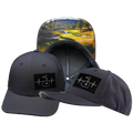 Golf - 6 Panel - Charcoal - Laser Mesh (Unisex)