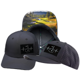 Golf - 6 Panel - Charcoal - Laser Mesh (Unisex)
