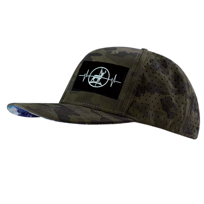 Hunting - 6 Panel - Soft Earth Camo - Laser Mesh (Unisex)
