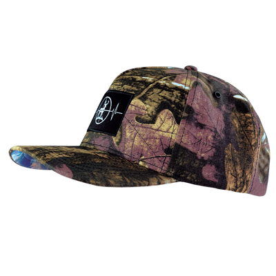 Hunting - 5 Panel - Structured - Tan Tree Camo - Fabric Back (Unisex)