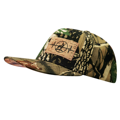 Hunting - 6 Panel - Tan Tree Camo - Fabric Back (Unisex)