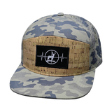 Hunting - 7 Panel - Cork - Soft Sand Camo - Laser Mesh (Unisex)