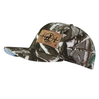Hunting - 6 Panel - Light Moss Tree Camo - Fabric Back (Unisex)
