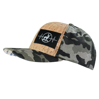Hunting - 6 Panel - Cork - Tan Tree Camo - Fabric Back (Unisex)