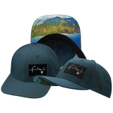 Hawaii - 6 Panel - Blue Charcoal - Laser Mesh (Unisex)