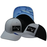 Hawaii - 6 Panel - Ice Blue / Black - Trucker Mesh (Unisex)