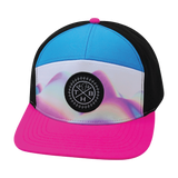 **YOUTH** THB  - 7 Panel - Holograph - Neon Pink / Neon Blue / Black (Unisex)