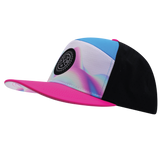 **YOUTH** THB  - 7 Panel - Holograph - Neon Pink / Neon Blue / Black - Laser Mesh (Unisex)
