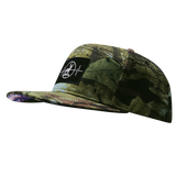 Hunting - 7 Panel - Green Tree Camo - Fabric Back (Unisex)