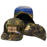 Hunting - 7 Panel - Rust Tree Camo - Fabric Back (Unisex)