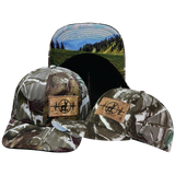 Hunting - 6 Panel - Light Moss Tree Camo - Fabric Back (Unisex)