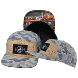 Hunting - 7 Panel - Cork - Soft Sand Camo - Laser Mesh (Unisex)