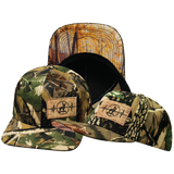 Hunting - 6 Panel - Tan Tree Camo - Fabric Back (Unisex)