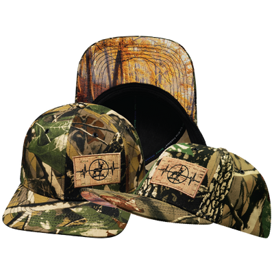 Hunting - 6 Panel - Tan Tree Camo - Fabric Back (Unisex)
