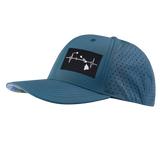 Hawaii - 6 Panel - Sea Blue - Laser Mesh (Unisex)