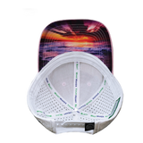 Hawaii - 6 Panel - Shallow Fit - Pony Tail - Pink / White - Laser Mesh (Unisex)