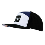 Hawaii - 7 Panel - Black / White / Navy - Laser Mesh (Unisex)