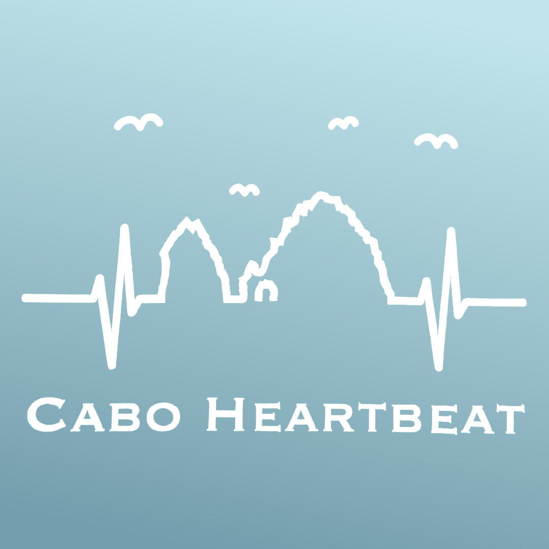 Cabo Sticker — Vinyl, White