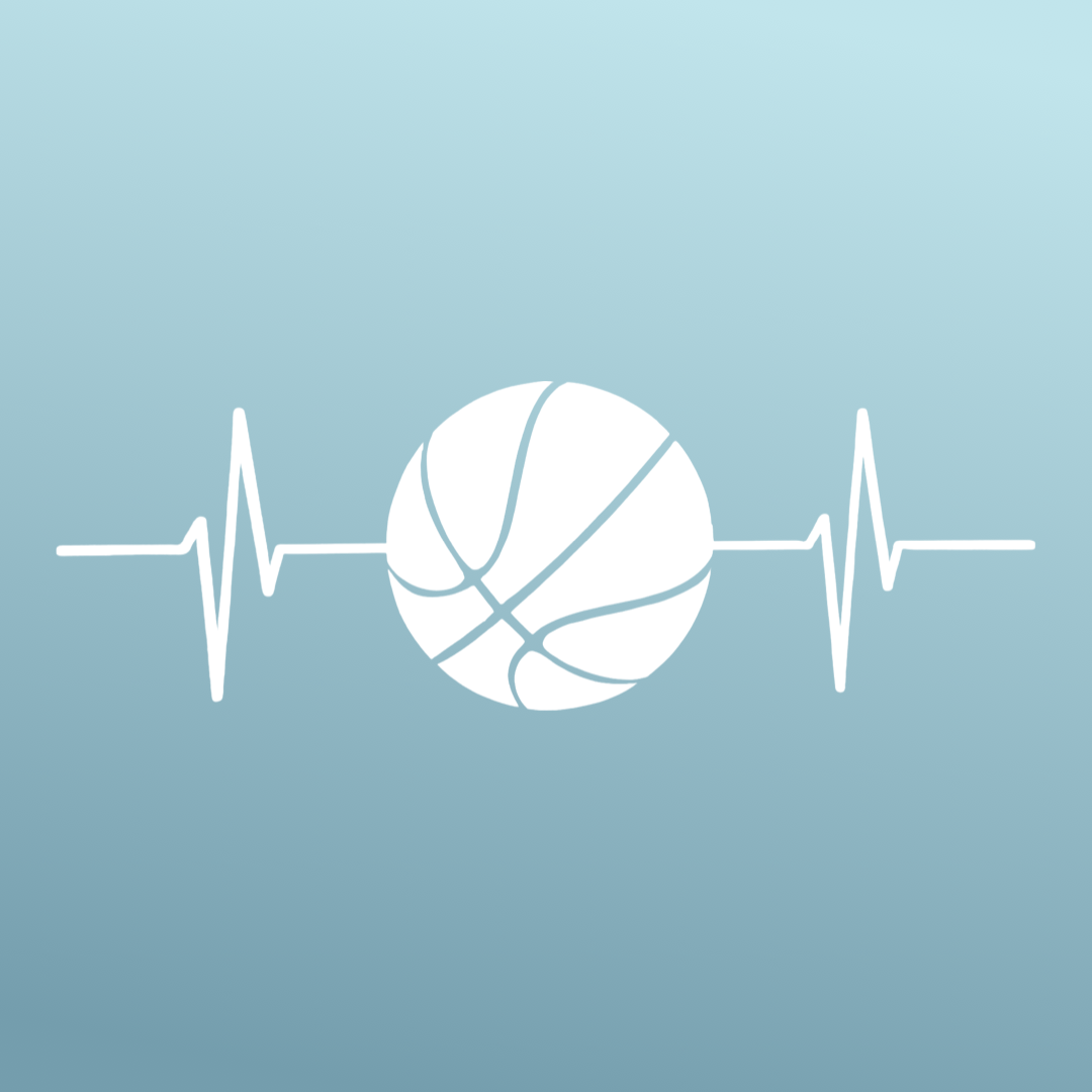 Basketball - Sticker - Vinyl - White