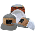 Idaho - 7 Panel - Cork - Gray / White - Laser Mesh (Unisex)